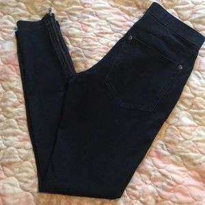 HUE Jean Skinny Leggings Size XS